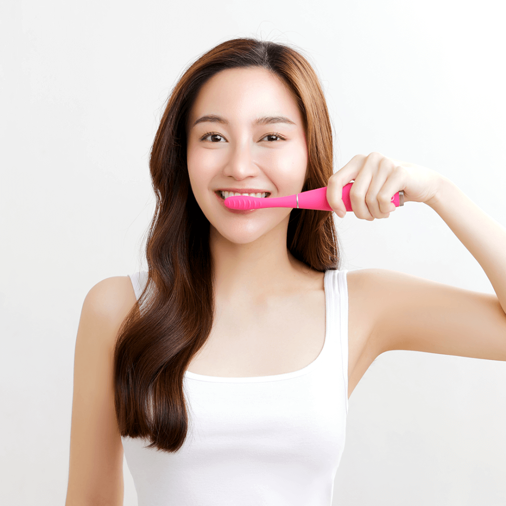 แปรงสีฟันซิลิโคนไฟฟ้า FOREO ISSA 3 Fuchsia